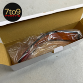 Porsche 911 930 1965-89 Taillight Lens Pair Amber & Black (URO) 911 631 949 00